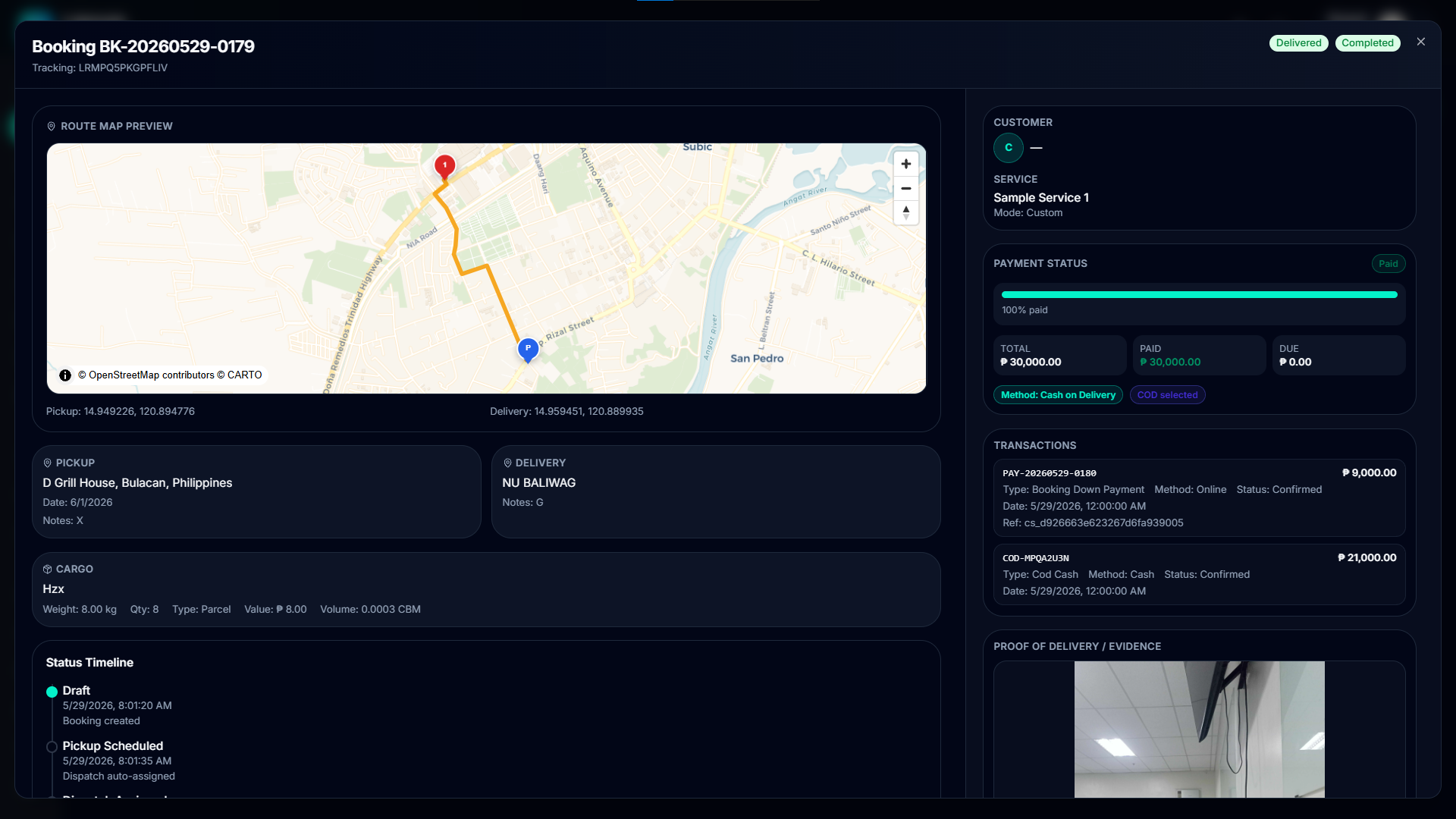 LojaRoute Showcase - Web Dashboard — Slide 2