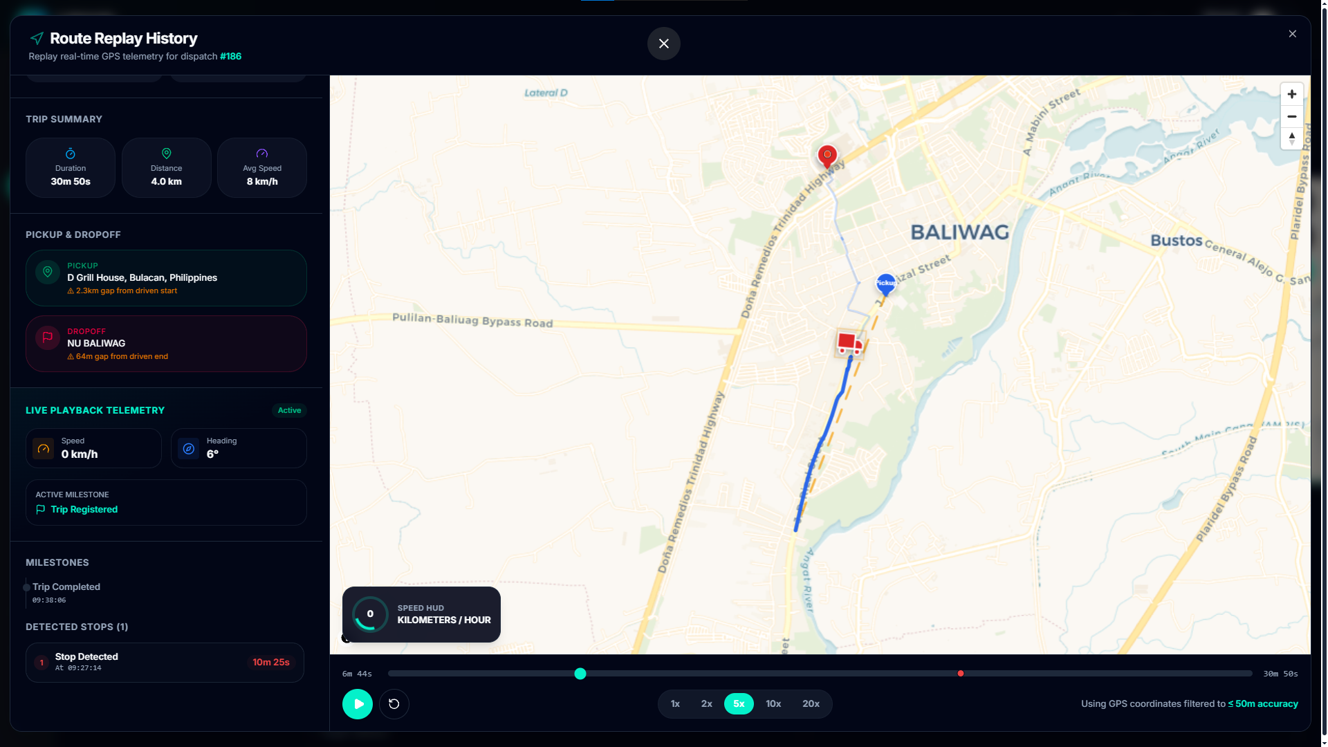 LojaRoute Showcase - Web Dashboard — Slide 5